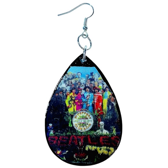 The Beatles SGT Peppers Dangle Earrings - Picture 7 of 13